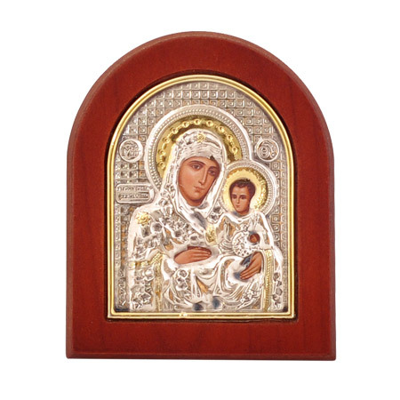 Икона Ерусалимска Богородица злато