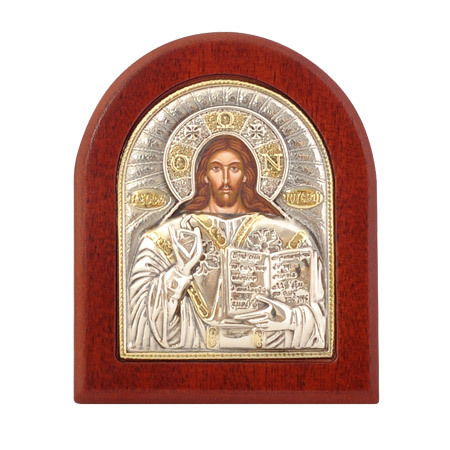 Икона Христос злато